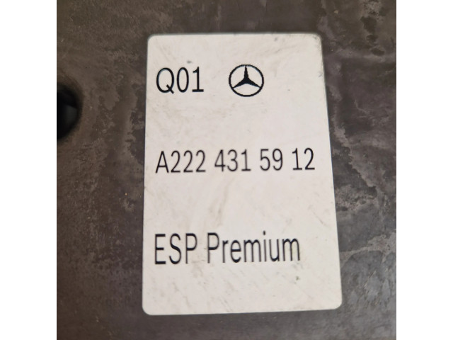Jednotka ABS A2224315912, 0265956109 Mercede-Benz S C217 2016