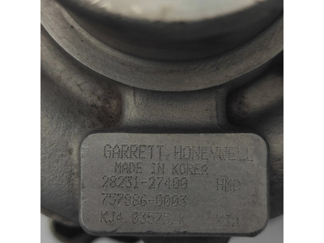  Турбина KIA Sportage 2.0 2823127400, 7578860003         