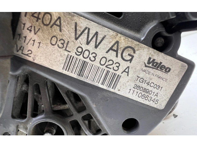 Генератор 03L903023A, 2608901A Volkswagen Golf Plus