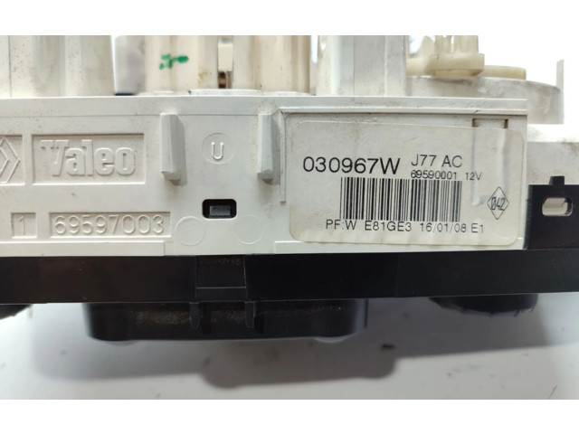 Блок управления климат-контролем 7701070473   Renault Clio III