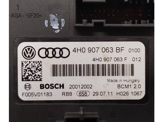 Блок комфорта 4H0907063BF, 4H0907063F Audi A7 S7 4G