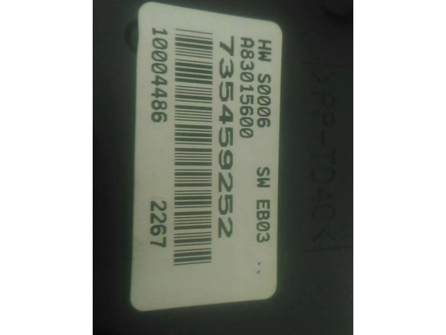 Блок управления климат-контролем 735459252 Fiat Linea