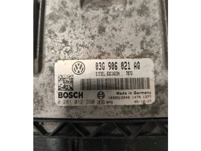 Řídící jednotka 03G906021AQ, 1039S12049   Volkswagen Caddy 2009