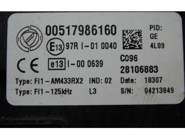 Řídící jednotka 51798649, 2005R   Fiat Punto (176) 2005