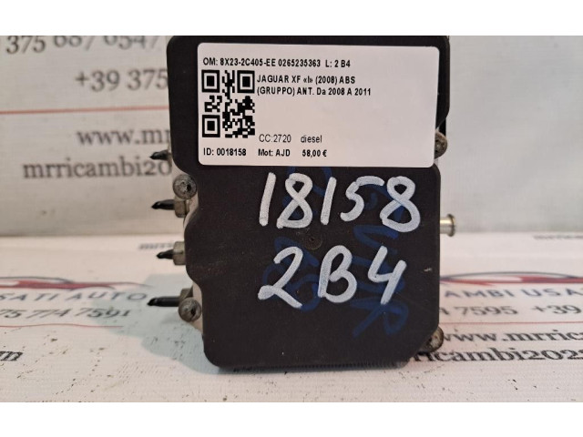 Блок АБС AJD Jaguar XF X250 2007 - 2015 года