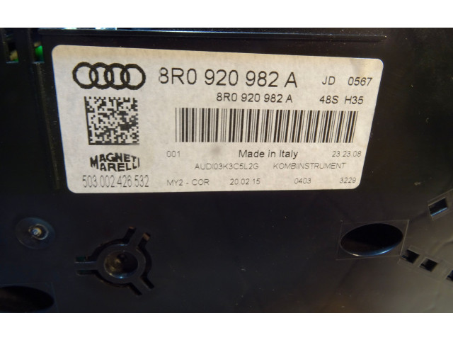 Панель приборов 503002426532, 8R0920982A   Audi Q5 SQ5       