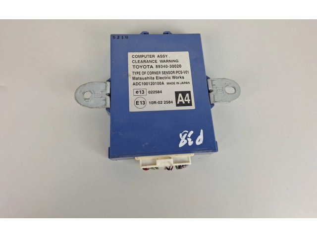 Блок управления парковки 8934030020 Lexus GS 300 350 430 450H