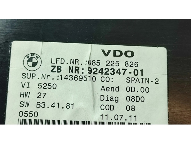 Přístrojová deska BMW 3 E92 E93 2011 9242347