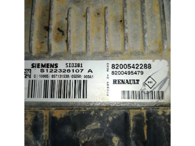 Řídící jednotka S122326107, 8200542288 Renault Megane II 2002