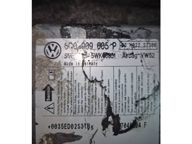 Блок подушек безопасности 6Q0909605P, 0035ED02S3TB Volkswagen Caddy