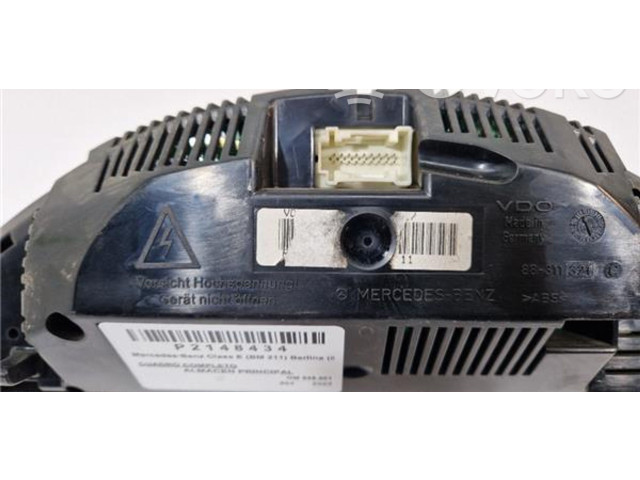 Přístrojová deska Mercedes-Benz E AMG W211 2002