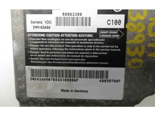 Блок подушек безопасности 5WK43444   Alfa Romeo GT