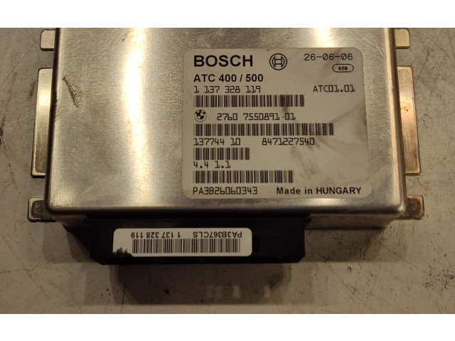 Блок управления коробкой передач 2760755089101, 1137328119   BMW X3 E83