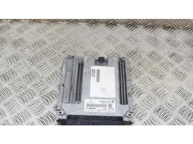 Блок управления двигателя 1039S62152, 670007174   Maserati Ghibli