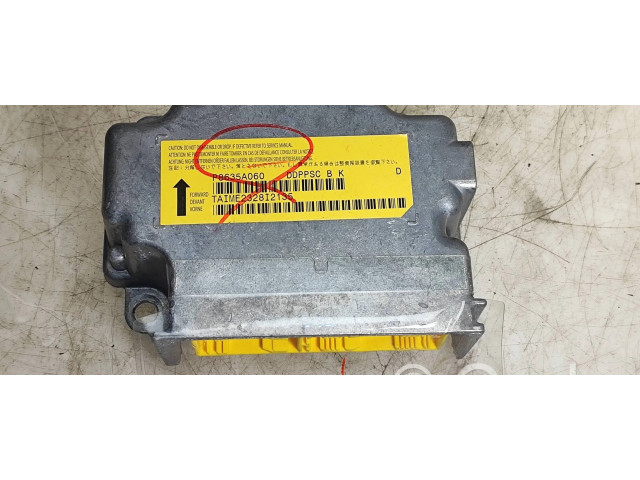 Блок подушек безопасности P8635A060, TATME2328T2135 Mitsubishi Lancer VIII