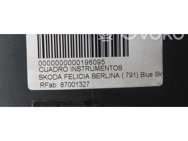 Přístrojová deska Skoda Felicia I 1999 87001327