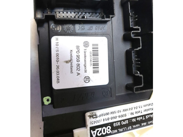 Блок управления 8P0959802A Audi A3 S3 8L