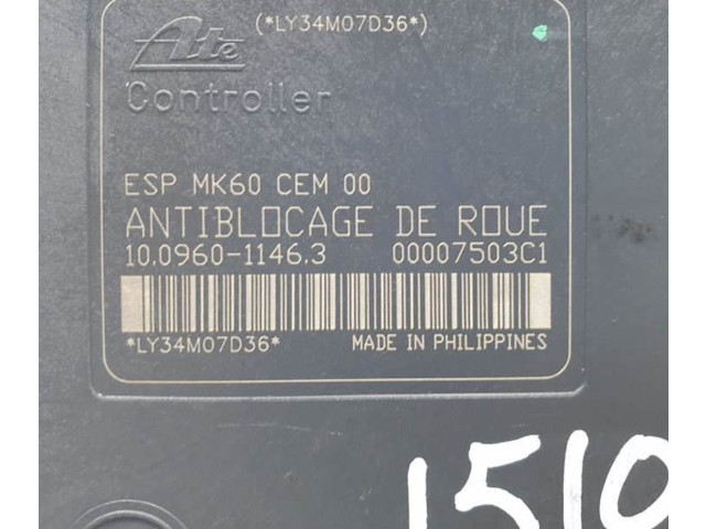 Блок АБС 9656419780, 10096011463 Citroen C5 2001 - 2004 года