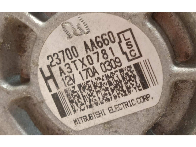 Генератор 23700AA660, A3TX0781 Subaru Legacy