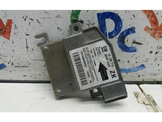 Блок подушек безопасности 13158713   Opel Meriva A