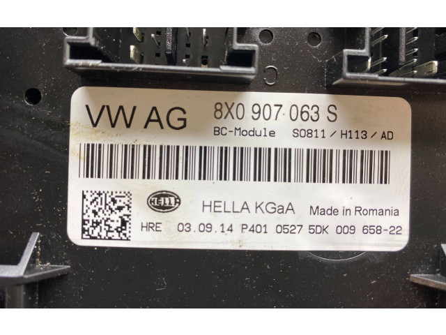 Блок комфорта 8X0907063S, 5DK009658-22 Audi Q3 8U