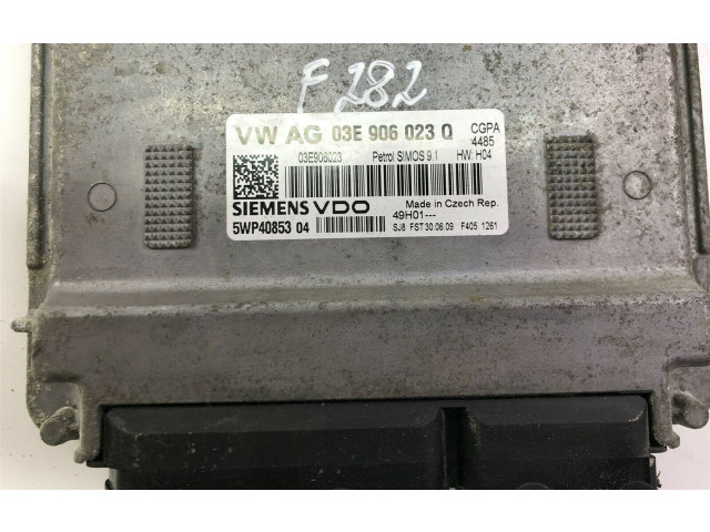 Блок подушек безопасности 03E906023Q, F282   Skoda Fabia Mk2 (5J)