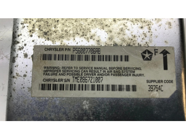 Блок подушек безопасности P56007706AB, K5269   Jeep Cherokee