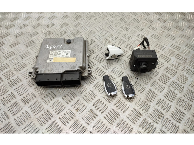 Комплект блоков управления A6519002501, A6519011301 Mercedes-Benz GLK (X204)