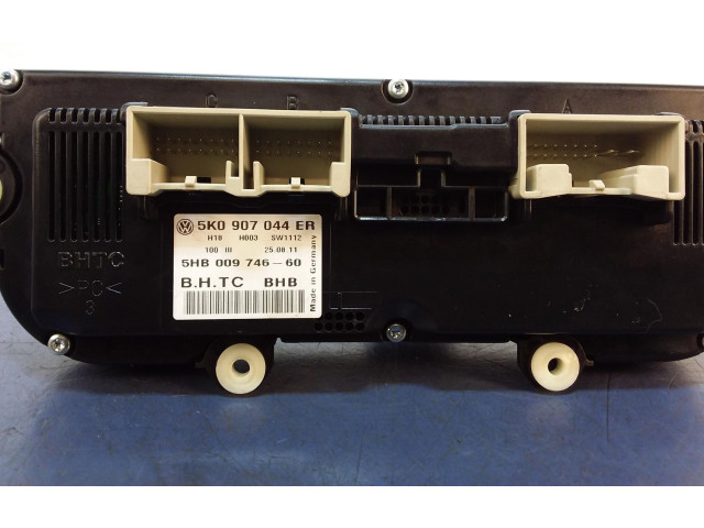 Блок управления климат-контролем 5K0907044ER, 5K0907044ER   Volkswagen Touran II