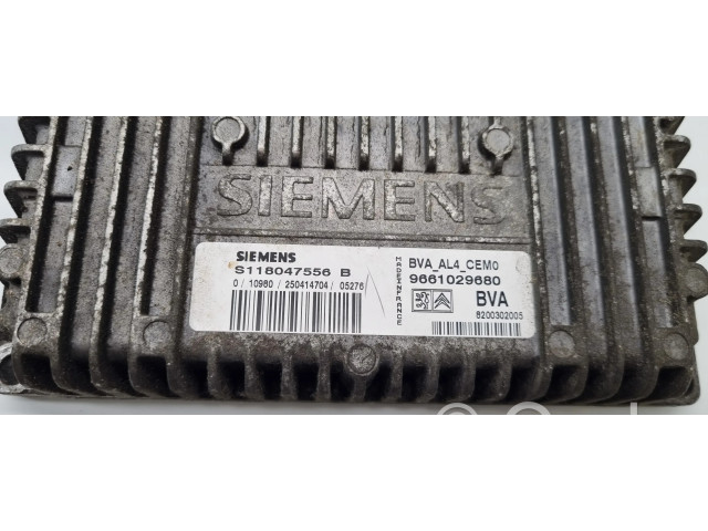 Блок управления коробкой передач 9661029680, S118047556B Citroen Xsara Picasso