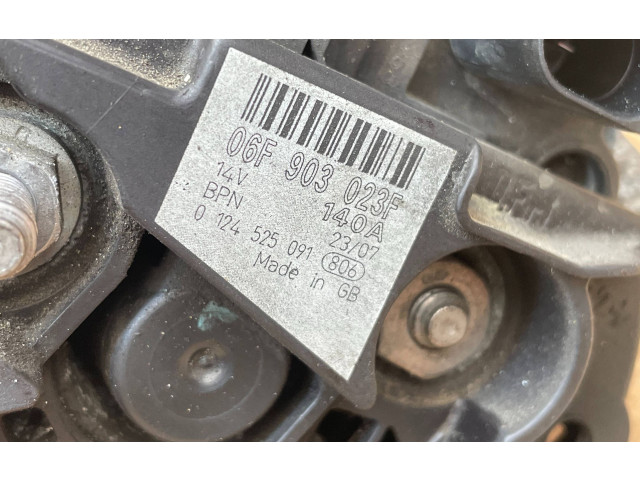 Генератор 06F903023F, 0124525091   Audi TT TTS Mk2      