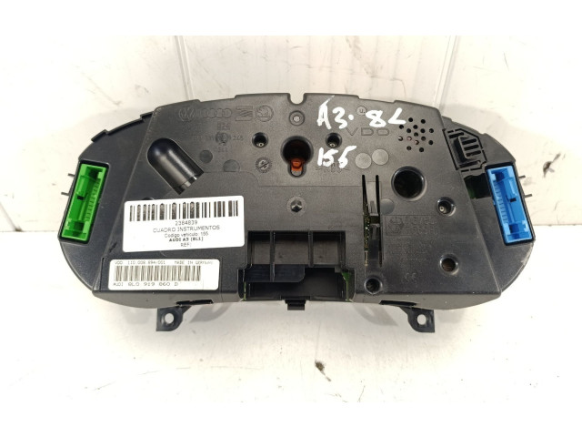 Панель приборов 8l0919860d Audi A3 S3 8L