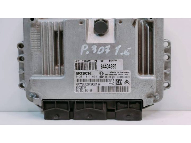 Řídící jednotka 9660324180, 84404895 Peugeot 307 2005