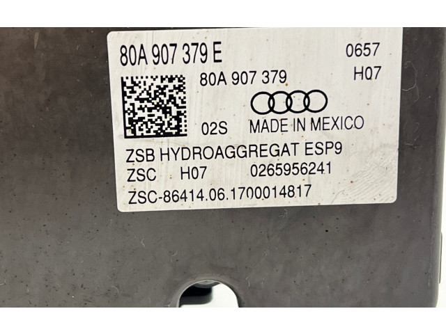 Блок АБС 80A907379E, 80A907379   Audi  Q5 SQ5  2017 -  года