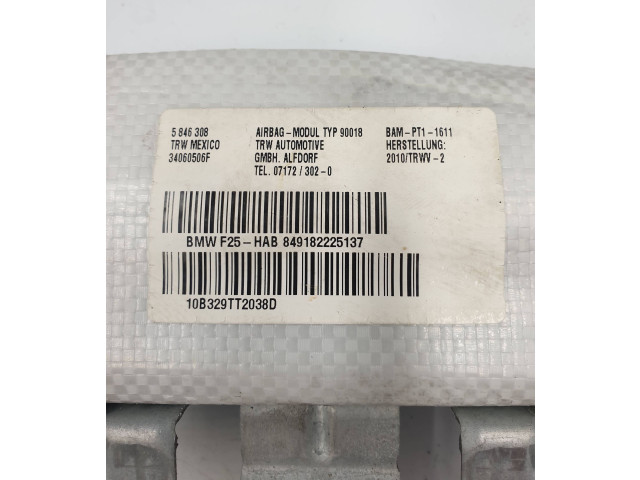 Боковая подушка безопасности 9182225   BMW X3 F25