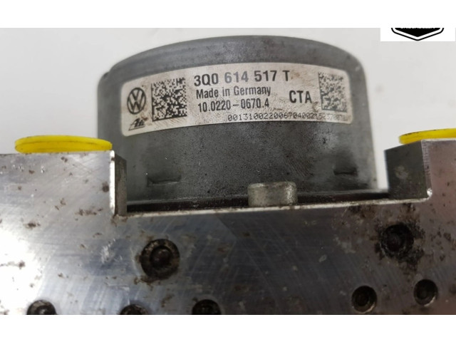 Блок АБС 3Q0614517T, 3Q0614517T Skoda Octavia Mk3 (5E) 2013 - 2019 года