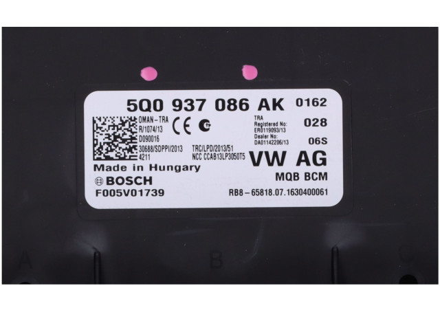 Модуль управления BSM 5Q0937086AK Volkswagen Golf Plus
