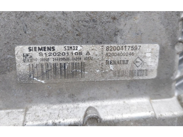 Рулевая рейка  Блок управления двигателем ECU 8200417597   Renault Clio II 2001 - 2005 года