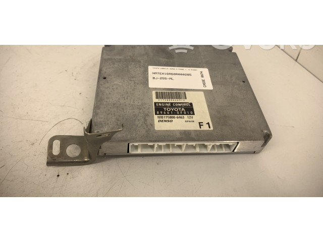 Комплект блоков управления 896610F011   Toyota Corolla Verso E121