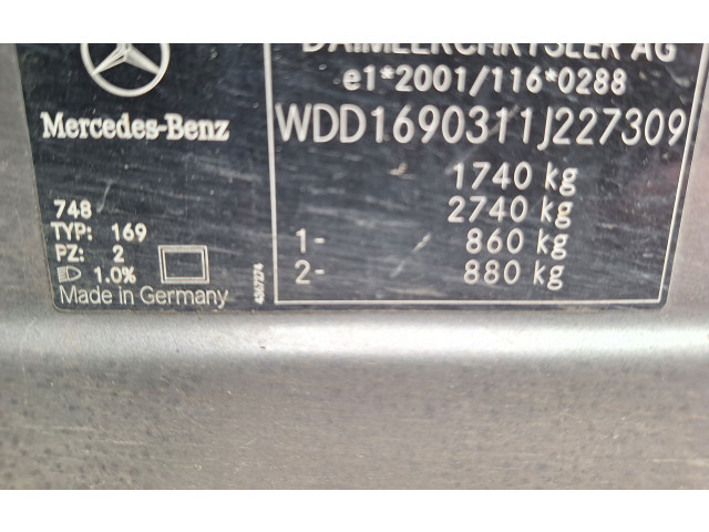 Панель приборов A1695401247   Mercedes-Benz A W169       