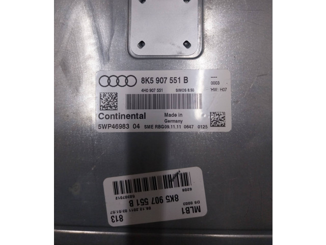 Блок управления двигателя 8K5907551B, 5WP46983   Audi S5 Facelift