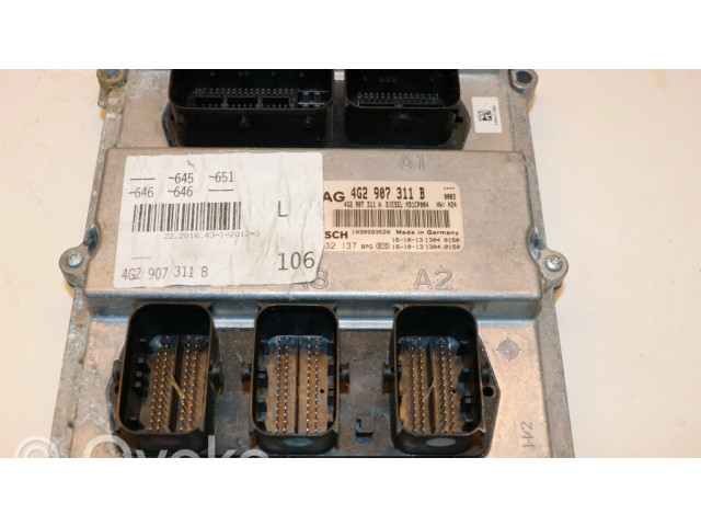 Блок управления двигателя 4G2907311B   Audi A6 C7