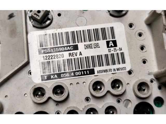 Блок управления климат-контролем P55115904AC   Jeep Grand Cherokee (WJ)