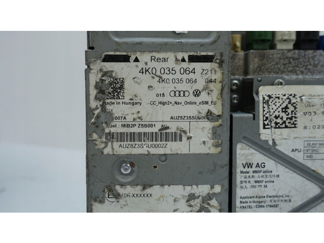 Блок управления 4K0035064, 4K0035064 Audi A6 S6 C8 4K