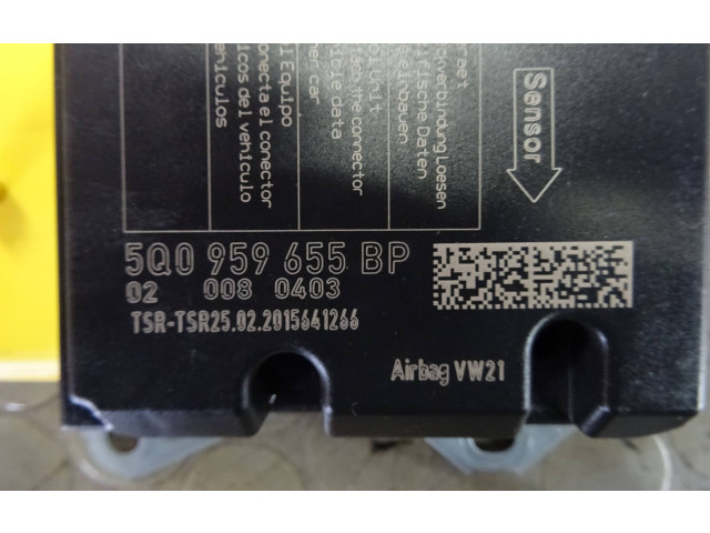 Блок подушек безопасности 5Q0959655BP, 2015641266 Audi A3 S3 8V