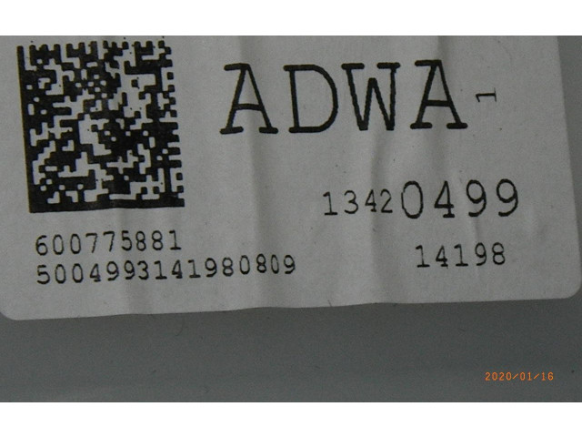 Панель приборов 13420499   Opel Meriva B       