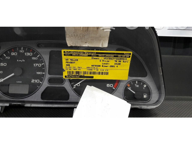 Панель приборов 9642491480 Peugeot 306