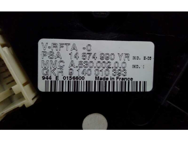 Модуль блока управления кондиционером 14874990YR, A83000200   Citroen C8