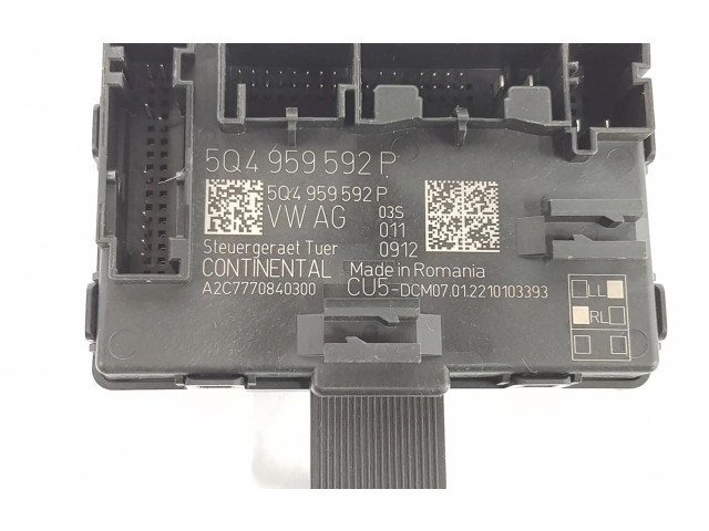 Блок управления 5Q4959592P, 5Q4959592P   Cupra Formentor