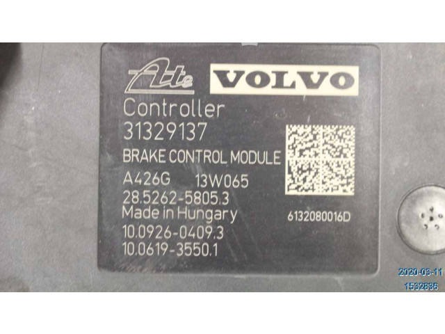 Блок управления АБС 31329138 Volvo S60